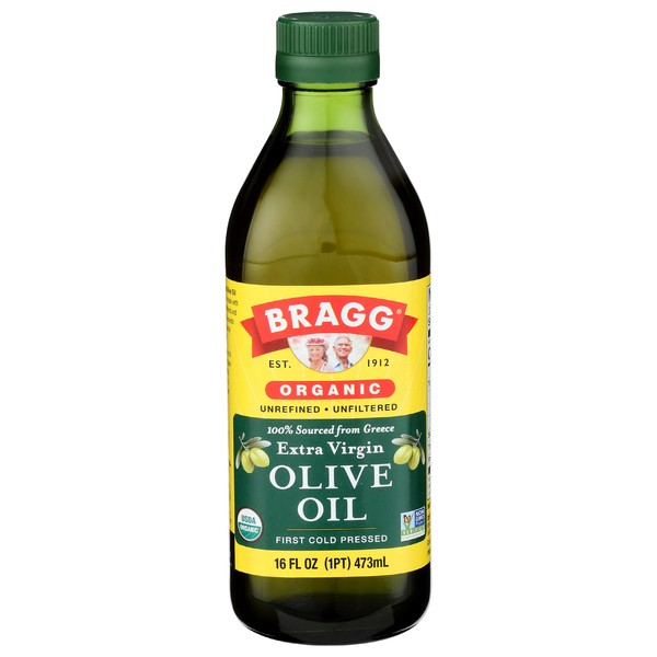 Bragg Olive Oil, Organic Extra Virgin, 16 fl oz