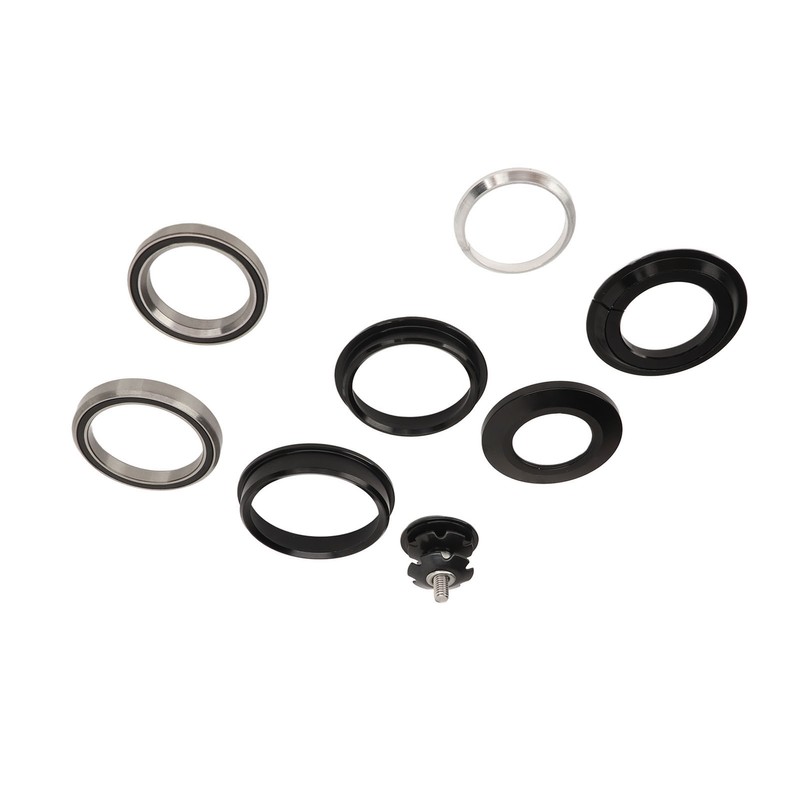 Bicycle Front Fork Bowl Set Aluminum Alloy Dual Bearings Mountain
