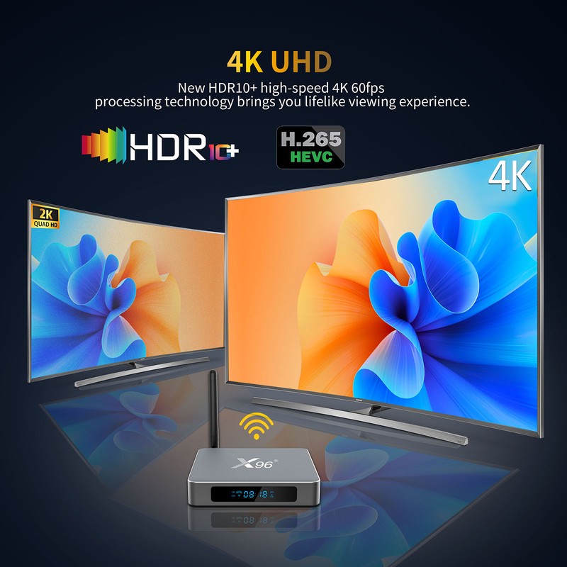 X96 X9 Android 9.0 Smart TV Box Amlogic S922X 4GB