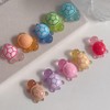 100 Pcs Resin Luminous Turtle Mini Figurines Turtles for Garden