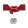 yukata 1 Set DN20 Ball Valve Handle with Nuts, 5