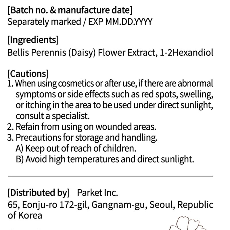 Daisy Hydrating Toner for Pore Minimizing, Gentle Exfoliating, and Skin