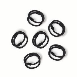 50 x Hair Ties Elastic Band Snagless Ponytail Tie School Colourful, Stretchable and Gentle on Hair Snagless Band Design