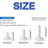 LALOCAPEYO 9PCS White Golf Rubber Tees- 3X of 1.5", 2.28"