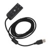 Pyhodi USB Adapter, USB to Aux 3.5mm External Converter Immersive