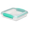 Sistema To Go Sandwich Box, 450mL - Clear/Pink