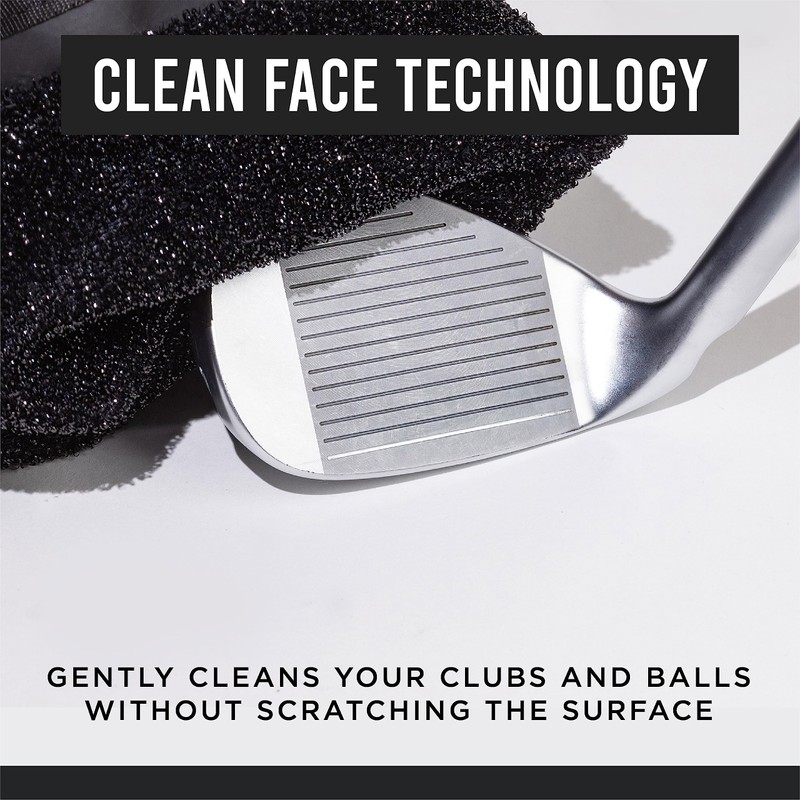 Club Scrub Golf Club and Golf Ball Cleaning Bag, Waterproof