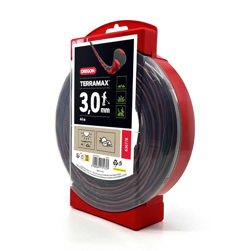 Oregon brush cutter wire Terramax 3 mm x 44 m