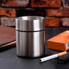 Chingde Stainless Steel Metal Ashtray for Outdoors against Wind for