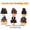 Datanala French Curl Braiding Hair 14 Inch 8 Pack/Lot Loose