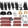 SHALL 102PCS Multitool Blades, Oscillating Multi Tool Accessories Kits, HCS