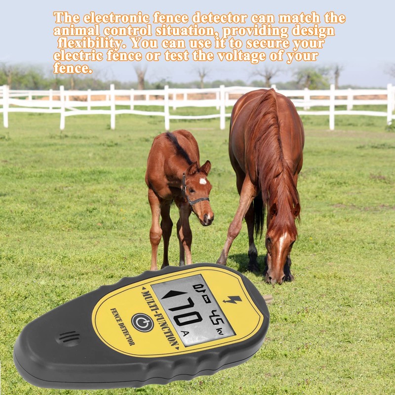 Voltage Tester, Non-Contact Voltage Tester ABS Copper 200-15000V Electric Fence