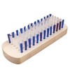 Portable Wooden Shoe Brush & Polisher (Compact) Shoe Brush 9ea