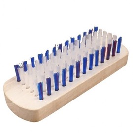 Portable Wooden Shoe Brush & Polisher (Compact) Shoe Brush 9ea