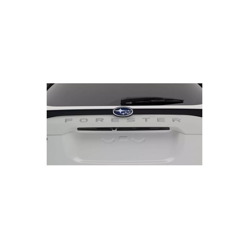 Subaru 2025 Forester Rear Gate Inset Lettering - Silver J1210SL100