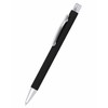 ONLINE Soft Metal ballpoint pen, Classic Black, retractable ballpen, aluminum,