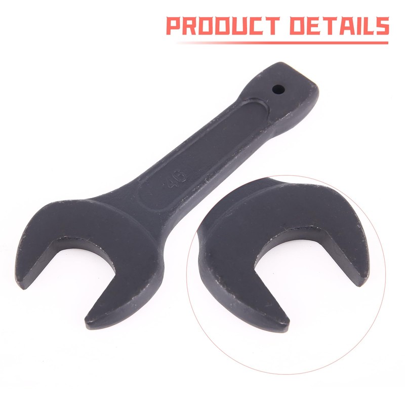 HCXUANWJTL 55mm Open End Striking Wrench, High Tensile Steel Single