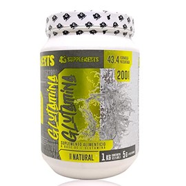 Glutamina en polvo sin sabor 1 kg 43 supplements                                                                                                      