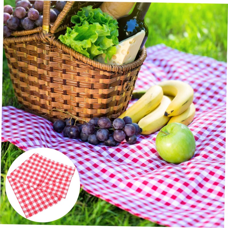 MERRYHAPY Christmas Tablecloth Double and Festive Table Decor for Holiday