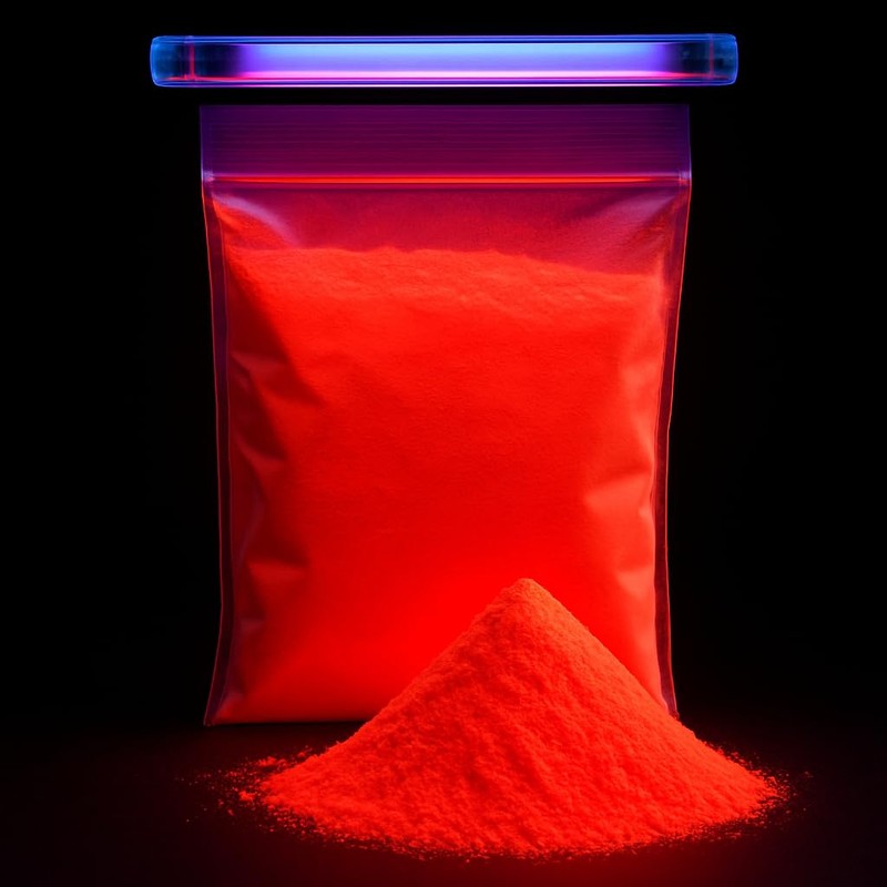 UV Fluorescent Reactive Pigment (Red)