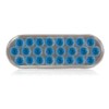 Maxxima (M63201BCL) Blue 6" Oval LED Warning Flasher Light with