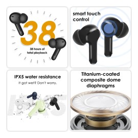 Realme Buds T110 Ipx5 Bluetooth 5.3 Reducción Ruido Llamada Color Blanco Luz Blanco