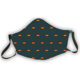 Reusable Protective Mask Green Spain Flag