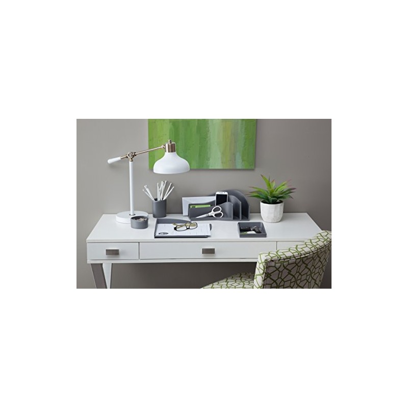 Silhouette Spaces Nook Desk Tray, 5.9" x 1.6" x 5.4",