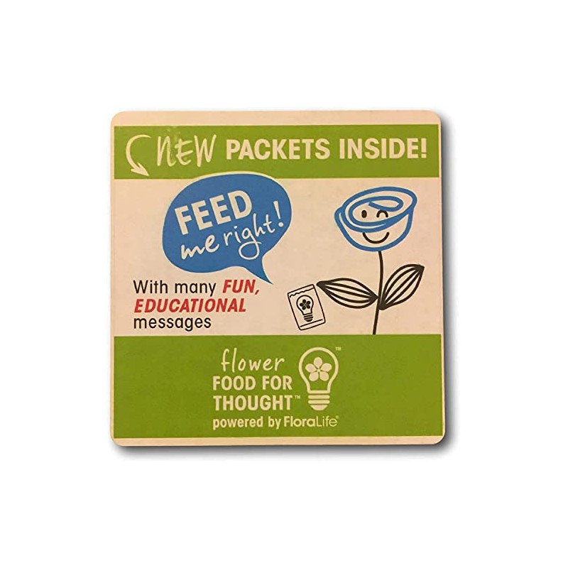 Cut Flower Food Floralife Crystal Clear 200 powdered packets 2.2