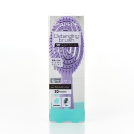 Mapepe Detangling Brush 3D Super Fit [Mini] Purple MAPEPE
