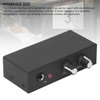 Microphone Music Mixer, Preamplifier 6.5mm Dynamic/3.5mm Condenser Amplifier MIC and