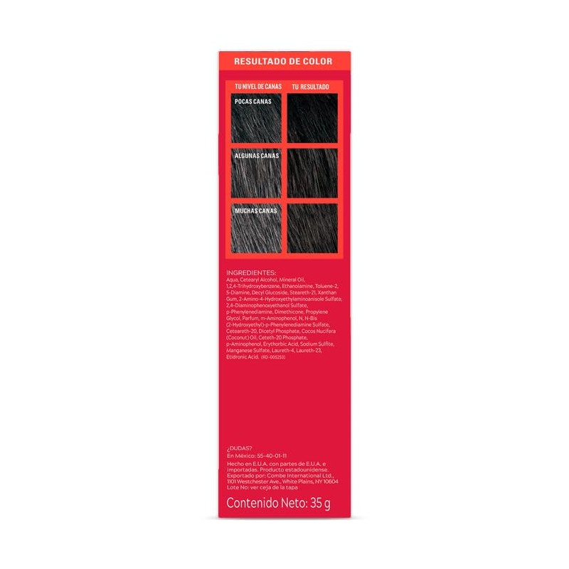 Just For Men Ultra, Tinte para Canas Castaño Medio U55