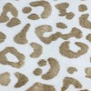 CARO Gold Leopard Print Beach Towel Oversized Luxury Spa Soft