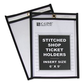 C-line Stitched Plastic Shop Ticket Holder