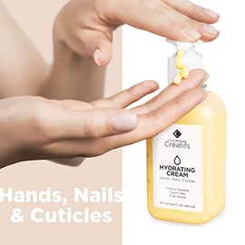 Crema hidratante para manos para manos, uñas y cutículas secas y agrietadas 8.5 fl. oz. AntiAging Skin M