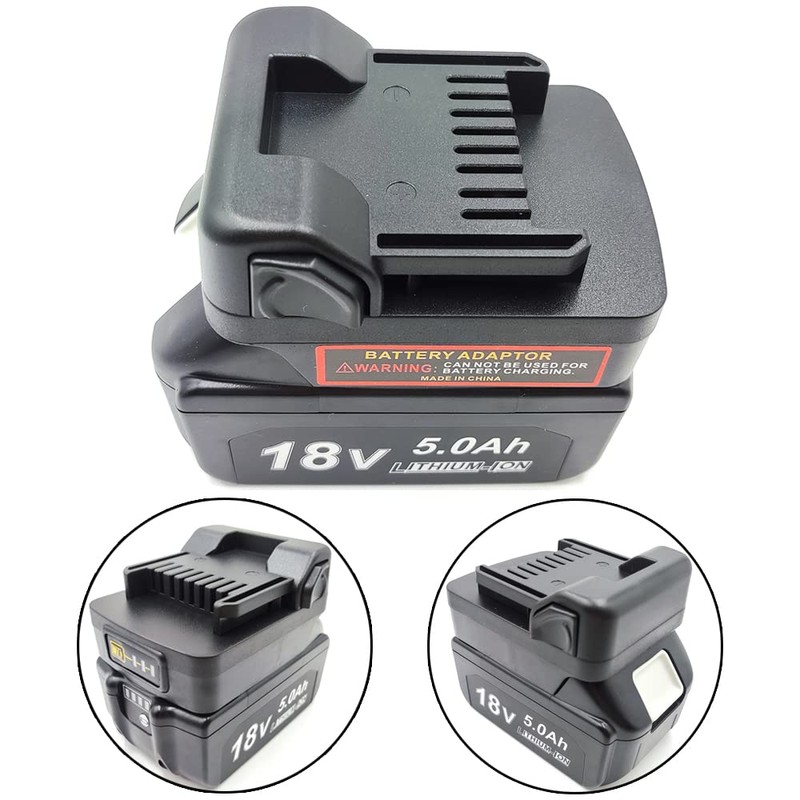 Battery Adapter for Hitachi & Metabo HPT 18V Lithium Cordless