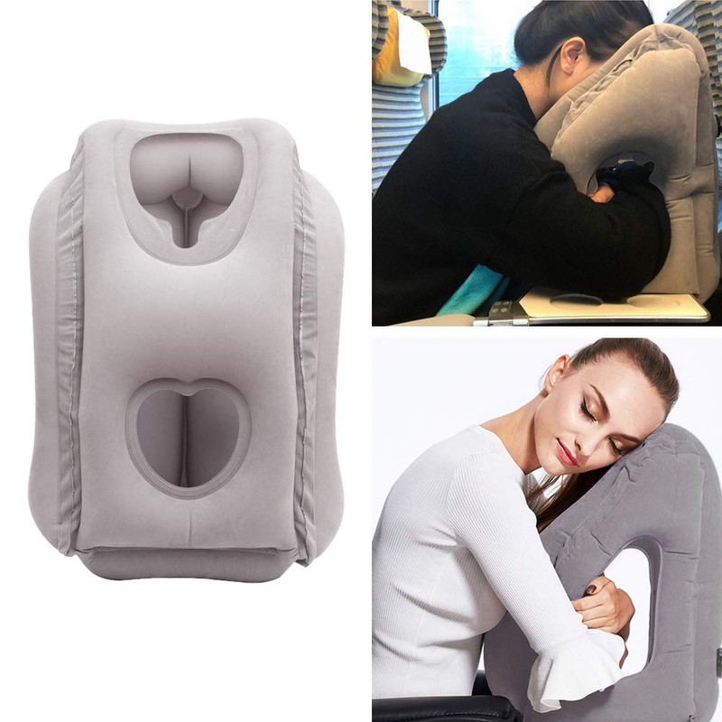 vapesoon Travel Pillow Support Headrest Portable Inflatable for Sleeping on