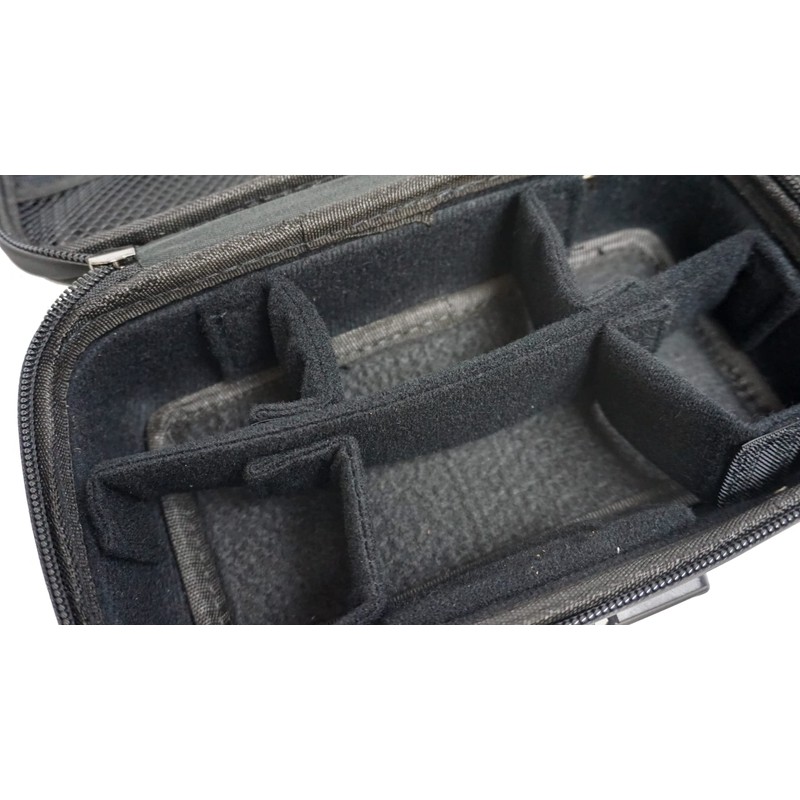 Kashmir Accessories Case Carbon Lining Storage Bag with Combination Lock,