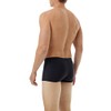 Underworks Microfiber Light Compression Boxers Medium Black
