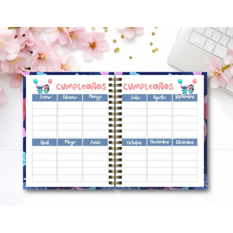 Agenda Stitch Semanal