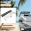 ECOTRIC 61" Adjustable Boat Trailer Bunk Board Guide-On Rails Rustroof