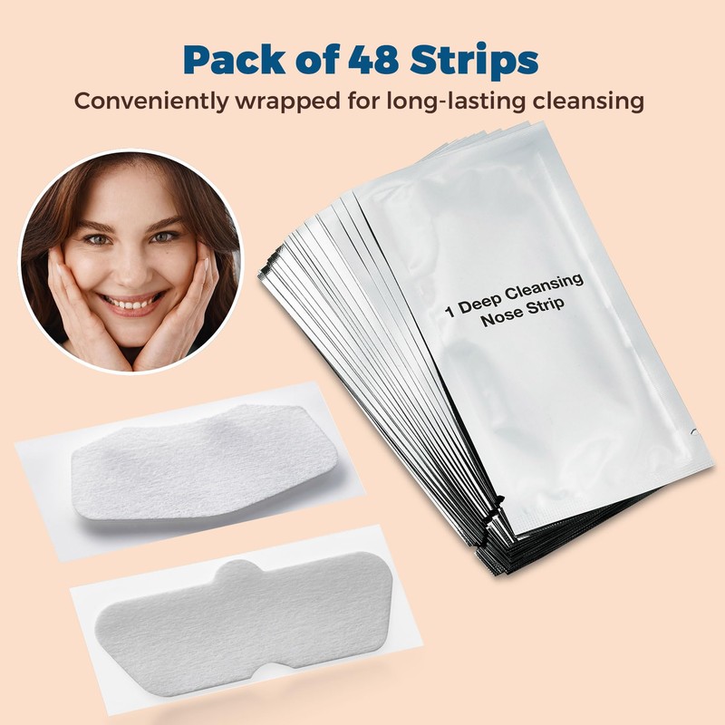 MEDca Deep Cleansing Blackhead Pore Strips - Pack of 48
