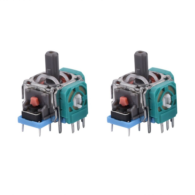 2 piezas de reemplazo de joystick 3D para el controlador