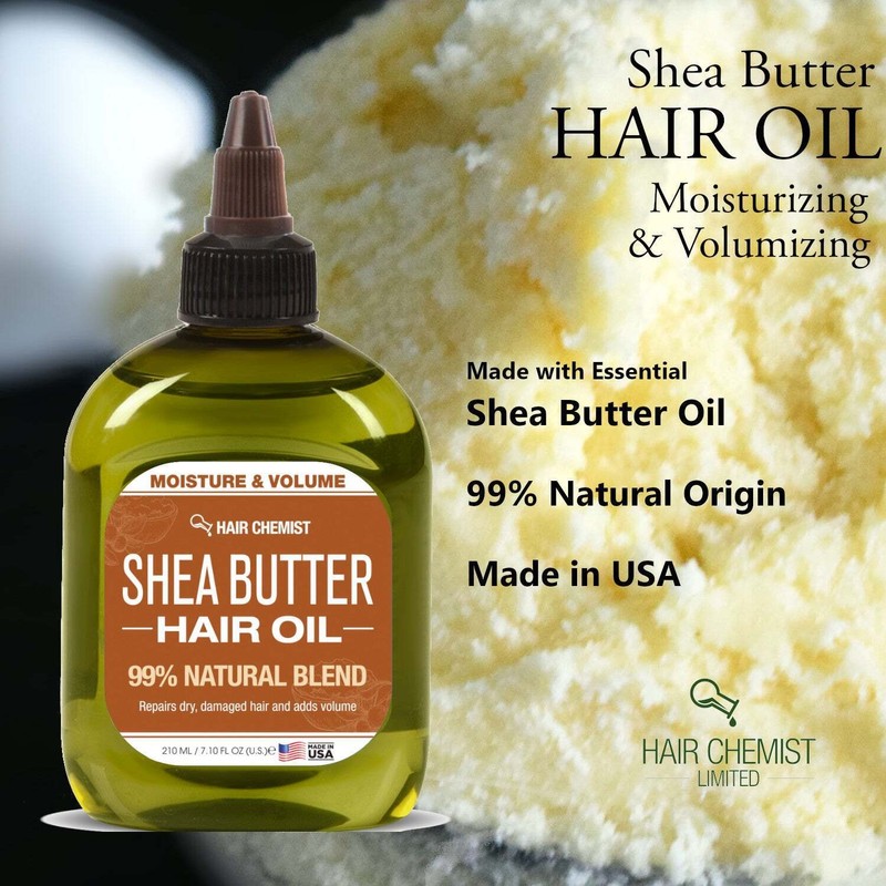 Hair Chemist 99% Natural Hair Oil - Shea Butter 7.1