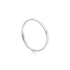 Sterling Silver 2mm Band Ring In Sizes G-Z (K)