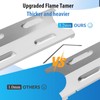 BG179A (4-Pack) 15.75" Stainless Steel Heat Plate for Master Forge