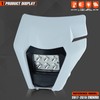 fewfuss Dirt Bike Led Headlight, Motorcycle Enduro Headlight Kit for