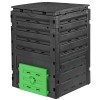 Segawe Compost Bin 120 Gallon Large Outdoor Composter PP Material