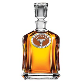 University of Texas Longhorns Capitol Decanter with Enamel
