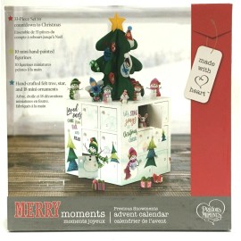 Precious Snowments Advent Calendar 191428, Snowman Cubed Holiday Countdown